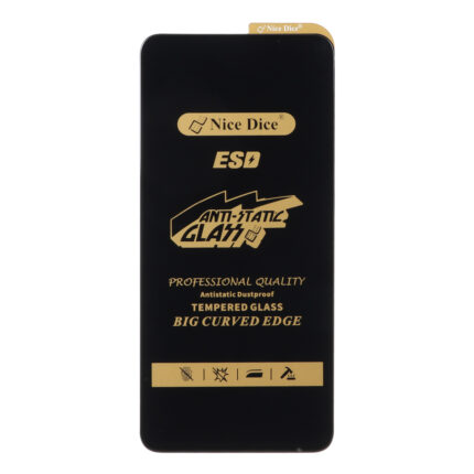 محافظ صفحه نمایش شیشه ای Full Cover ESD Anti Static - Nice Dice مدل Xiaomi Mi 14T / Mi 14T Pro