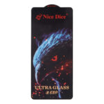 محافظ صفحه نمایش شیشه ای Full Cover Nice Dice Ultra Glass مدل Samsung Galaxy A71 / A72 / A73 / M51 / M52 / M53 / M54 / M62 / Note 12 Pro 5G / Note 12 Pro Plus / Poco X5 Pro / Poco F5