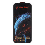 محافظ صفحه نمایش شیشه ای Full Cover Nice Dice Ultra Glass مدل Apple iPhone 15 Pro Max