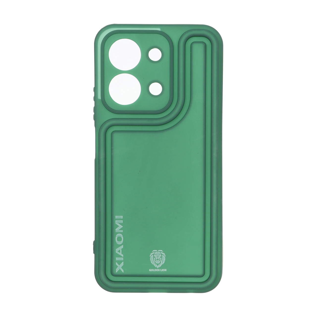 4590632 قاب Solid Case منحنی Golden Lion مدل Xiaomi Redmi 15C / Poco C85 - سبز تیره - تصویر 1