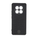 قاب طرح چرم حصیری Golden lion مدل Xiaomi Redmi Note 15 / Poco M8 5G - مشکی