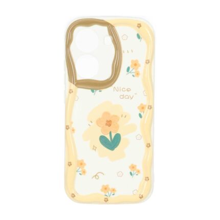 قاب کنگره ای ژله ای طرح دار محافظ لنزدار Xiaomi Poco X7 Pro - کد 230
