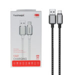 کابل شارژ فست TwinMax Type-C مدل M-23 - مشکی - MMX