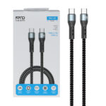 کابل شارژ فست ProTeam Type-C To Type-C مدل Pro-101 60W - مشکی - MMX