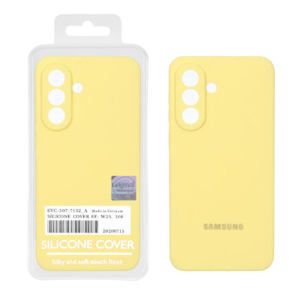 قاب سیلیکونی پاک کنی اورجینال Master Quality مدل Samsung Galaxy A37 - لیمویی (پک دار)