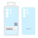 قاب سیلیکونی پاک کنی اورجینال Master Quality مدل Samsung Galaxy S26 Ultra - آبی آسمانی (پک دار)