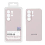 قاب سیلیکونی پاک کنی اورجینال Master Quality مدل Samsung Galaxy S26 Ultra - خاکی (پک دار)