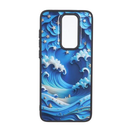 قاب بلک لنز براق طرح دار Xiaomi Redmi Note 8 Pro - کد 349