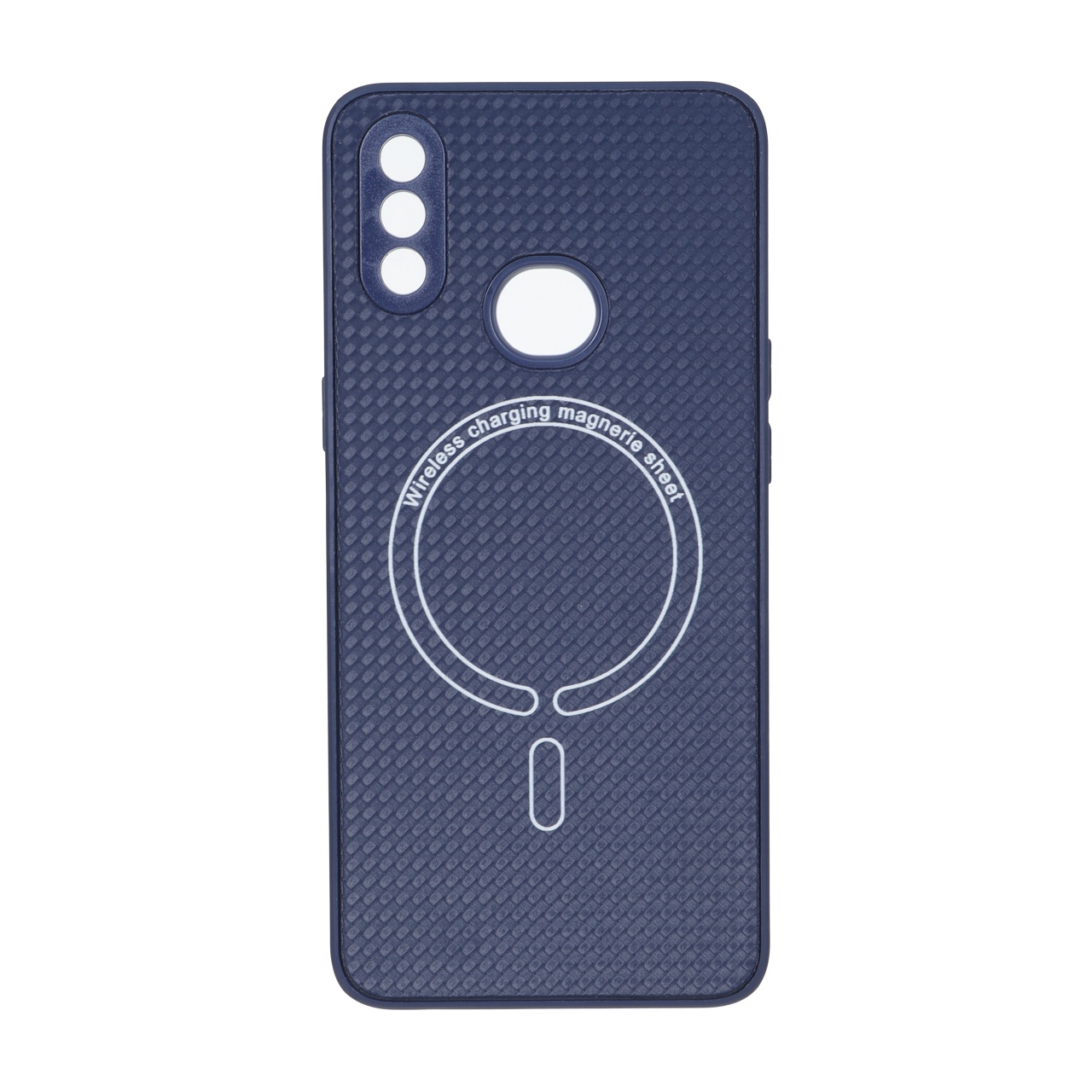 4594762 قاب کربنی طرح Magnetic محافظ لنزدار Samsung Galaxy A10s - سرمه ای - تصویر 1