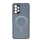 قاب کربنی طرح Magnetic محافظ لنزدار Samsung Galaxy A32 4G - خاکستری