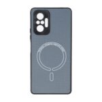 قاب کربنی طرح Magnetic محافظ لنزدار Xiaomi Redmi Note 10 Pro 4G / Redmi Note 10 Pro Max - خاکستری