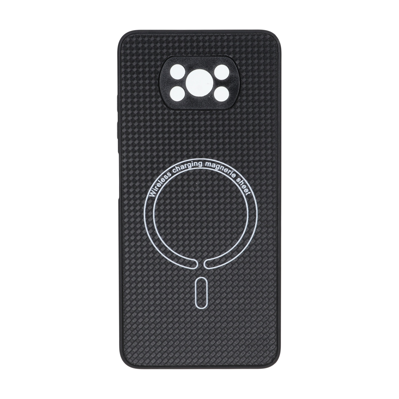 4594844 قاب کربنی طرح Magnetic محافظ لنزدار Xiaomi Poco X3 / Poco X3 Pro / Poco X3 NFC - مشکی - تصویر 1