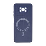قاب کربنی طرح Magnetic محافظ لنزدار Xiaomi Poco X3 / Poco X3 Pro / Poco X3 NFC - سرمه ای