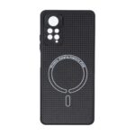 قاب کربنی طرح Magnetic محافظ لنزدار Xiaomi Redmi Note 12 Pro 4G / Redmi Note 11 Pro - مشکی