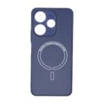 قاب کربنی طرح Magnetic محافظ لنزدار Xiaomi Redmi 13X / Redmi 13 4G / Poco M6 4G - سرمه ای