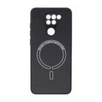 قاب کربنی طرح Magnetic محافظ لنزدار Xiaomi Redmi Note 9 / Redmi 10X 5G / Redmi 10X Pro 5G - مشکی