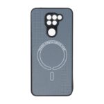 قاب کربنی طرح Magnetic محافظ لنزدار Xiaomi Redmi Note 9 / Redmi 10X 5G / Redmi 10X Pro 5G - خاکستری