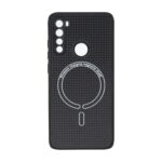 قاب کربنی طرح Magnetic محافظ لنزدار Xiaomi Redmi Note 8 - مشکی