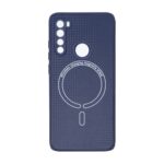 قاب کربنی طرح Magnetic محافظ لنزدار Xiaomi Redmi Note 8 - سرمه ای