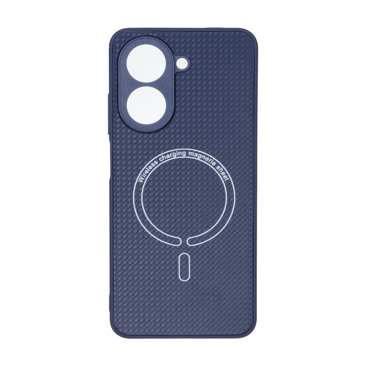 4594954 قاب کربنی طرح Magnetic محافظ لنزدار Xiaomi Redmi A5 / Poco C71 - سرمه ای - تصویر 1