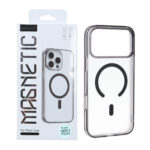 قاب اورجینال Magnetic Magsafe دور ژله ای Apple iPhone 17 Pro Max - مشکی - کد 1 (پک دار)