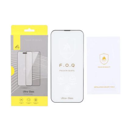 محافظ صفحه نمایش شیشه ای اورجینال مات Ultra Glass Ushield مدل Apple iPhone 13 / iPhone 13 Pro / iPhone 14 / 16e (پک دار)