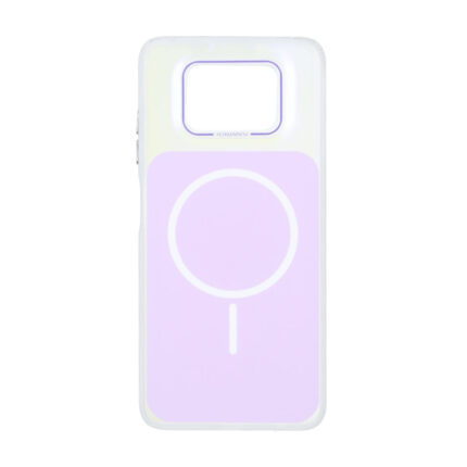 قاب هولوگرامی Funnyrich مستطیلی طرح مگ سیف Xiaomi Poco X3 / Poco X3 Pro / Poco X3 NFC - یاسی