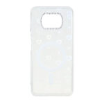 قاب قلبی هولوگرامی طرح مگ سیف نگین دار Xiaomi Poco X3 / Poco X3 Pro / Poco X3 NFC - سفید