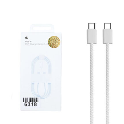 کابل شارژ Apple Type-C To Type-C مدل MW493ZM/A A2795 60W - سفید - ASP (گارانتی 18 ماهه آروین)