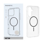 قاب اورجینال Magnetic دور ژله ای MagSafe مدل Samsung Galaxy A37 - مشکی (پک دار)