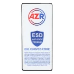 محافظ صفحه نمایش شیشه ای AZR - Big curved ESD Anti Static مدل Xiaomi Redmi Note 14S / Note 13 Pro 4G / Poco M6 Pro 4G