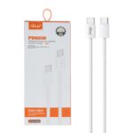 کابل شارژ PD و فست Mietubl Type-C To Type-C مدل MTB-DCTTPD07 60W - سفید (گارانتی شش ماهه AZR)