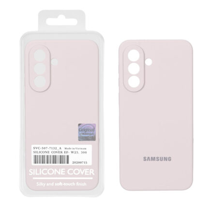 قاب سیلیکونی پاک کنی اورجینال Master Quality مدل Samsung Galaxy A37 - خاکی (پک دار)