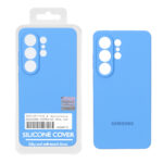 قاب سیلیکونی پاک کنی اورجینال Master Quality مدل Samsung Galaxy S26 Ultra - آبی (پک دار)