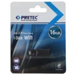 فلش مموری PRETEC USB2.0 مدل Win ظرفیت 16GB - مشکی (گارانتی فراگامان)