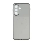 قاب ژله ای شفاف مستطیلی طرح مگ سیف Spark مدل Samsung Galaxy A57 - مشکی