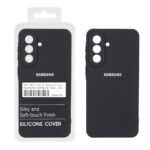 قاب نیو سیلیکون محافظ لنزدار RFF مدل Samsung Galaxy A57 - مشکی (پک دار)