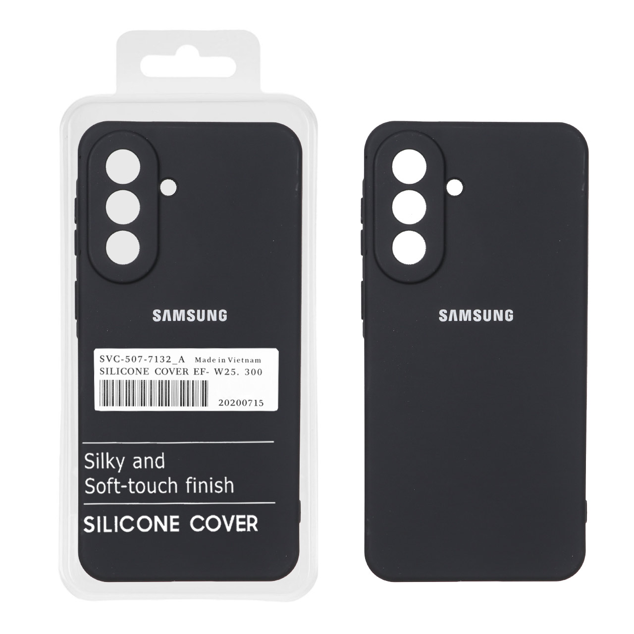 4599616 قاب نیو سیلیکون محافظ لنزدار RFF مدل Samsung Galaxy A57 - مشکی (پک دار) - تصویر 1