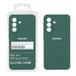 قاب نیو سیلیکون محافظ لنزدار RFF مدل Samsung Galaxy A57 - سبز (پک دار)