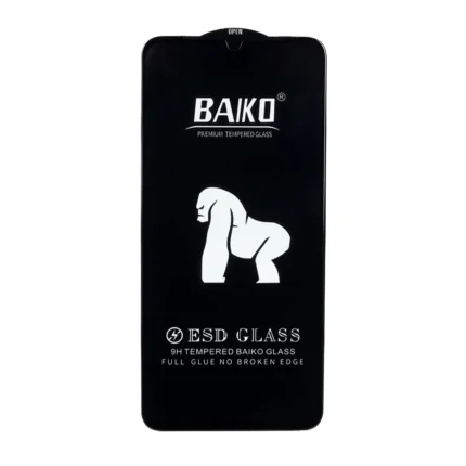 محافظ صفحه نمایش شیشه ای Anti Static - ESD Baiko مدل Samsung Galaxy A07 / A06 / A05 / Xiaomi Redmi 13C / Poco C65 / Poco M6 5G / Honor X7 / X7A / Realme C51 / Realme C53