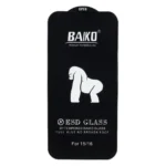 محافظ صفحه نمایش شیشه ای Anti Static - ESD Baiko مدل Apple iPhone 16 / iPhone 15 / iPhone 14 Pro