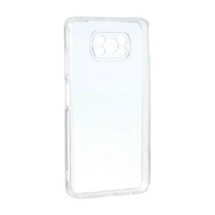 قاب پشت سخت شفاف دور ژله ای محافظ لنزدار Xiaomi Poco X3 / Poco X3 Pro / Poco X3 NFC