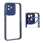 قاب شفاف New skin استند دار Samsung Galaxy A04 / M13 5G - سرمه ای