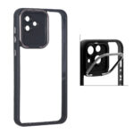 قاب شفاف New skin استند دار Samsung Galaxy A04 / M13 5G - مشکی