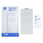 محافظ صفحه نمایش شیشه ای اورجینال بدون حاشیه Lanbi 500CC Max Arc مدل Apple iPhone 13 / iPhone 13 Pro / iPhone 14 / 16e (پک دار)
