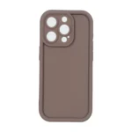 قاب Solid Case مدل Apple iPhone 15 Pro - قهوه ای