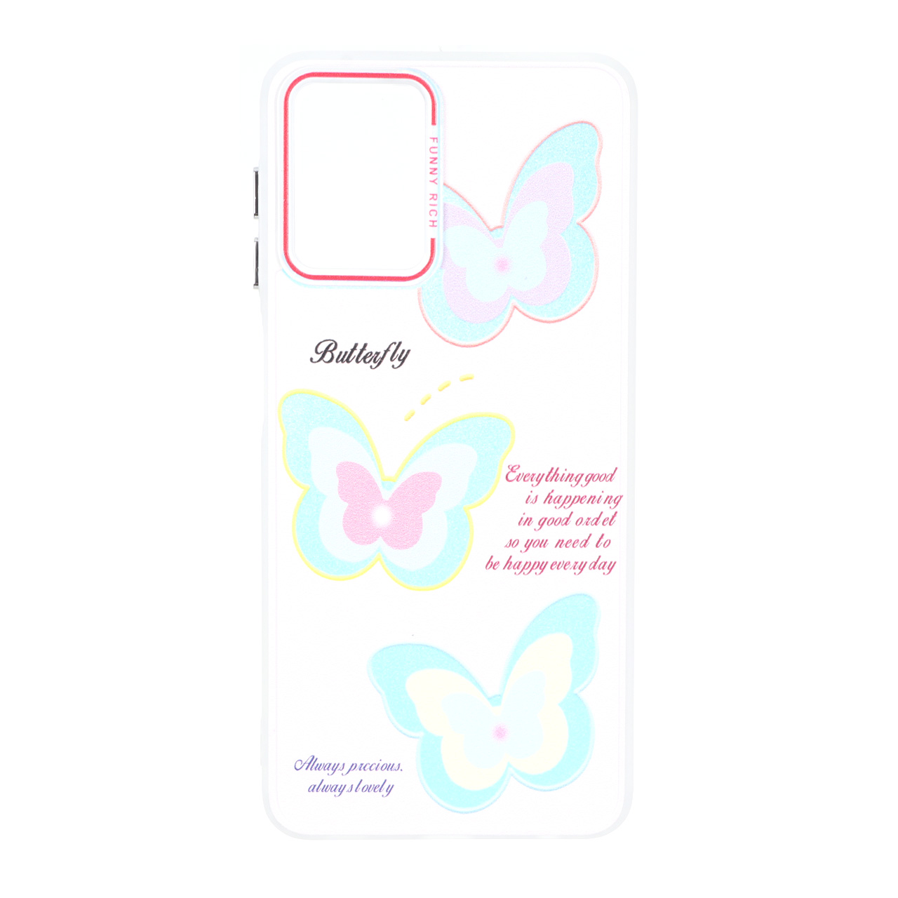 4603132 قاب هولوگرامی Funnyrich طرح دار دور مات Samsung Galaxy A22 4G / M22 / M32 4G / F22 - کد 271 - تصویر 1