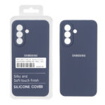 قاب سیلیکونی پاک کنی اورجینال درجه یک Samsung Galaxy A57 - سرمه ای (پک دار)