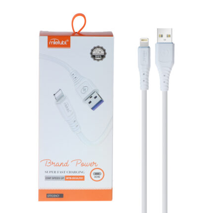 کابل شارژ فست آیفون Mietubl مدل MTB-DCULF01 - سفید (گارانتی شش ماهه AZR)