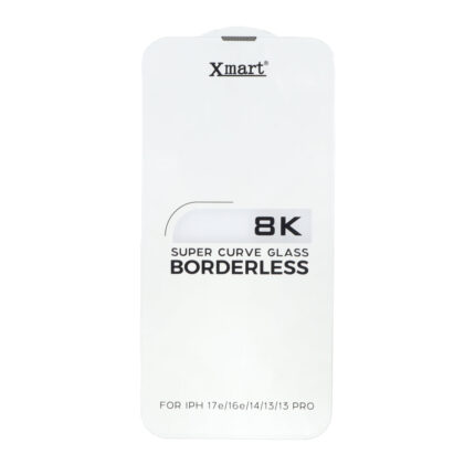محافظ صفحه نمایش شیشه ای اورجینال بدون حاشیه XMART Super Curve 8K مدل Apple iPhone 13 / iPhone 13 Pro / iPhone 14 / 16e